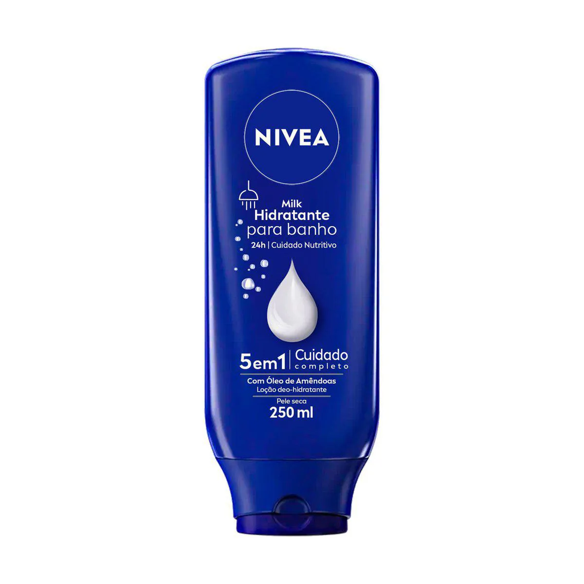 Hidratante Desodorante para Banho Nivea Milk com 250ml