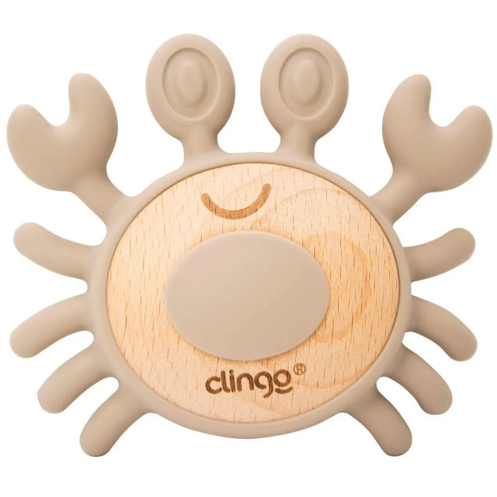 Mordedor Madeira E Silicone Siri Fendi - 3m+ - 3087 - Clingo