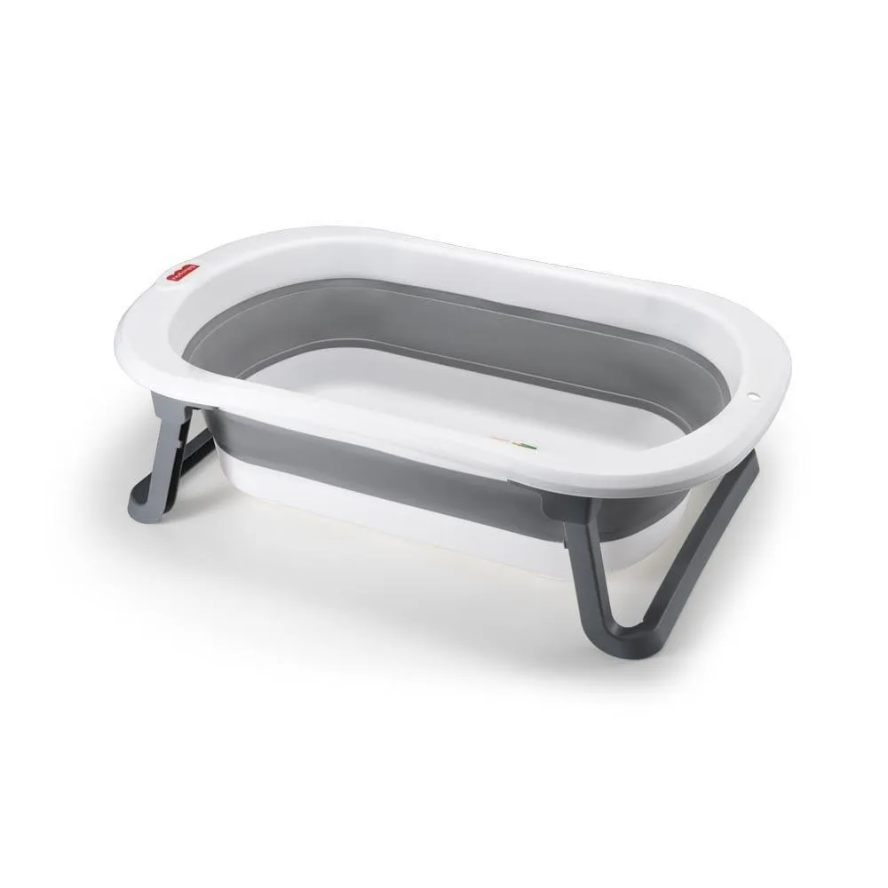 Banheira Retrátil Estampada Splish N´ Splash Branco/cinza - Bb1244 Bb1244