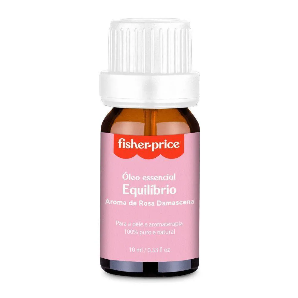 Óleo Essencial Equilíbrio -Rosa Damascena-Fisher Price-Hc574