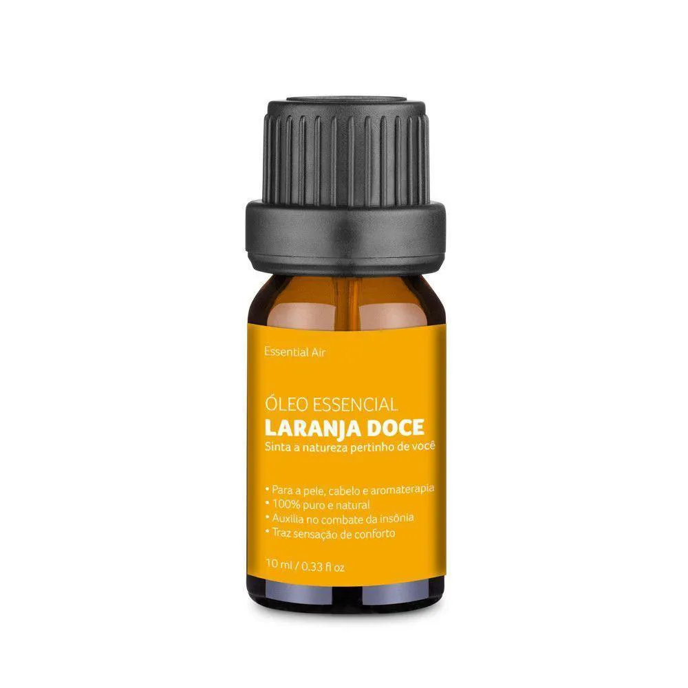 Óleo Essencial De Laranja Doce Bem-estar 10 Ml Saúde Hc408 Laranja