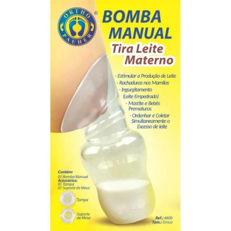 BOMBA MANUAL TIRA LEITE MATERNO