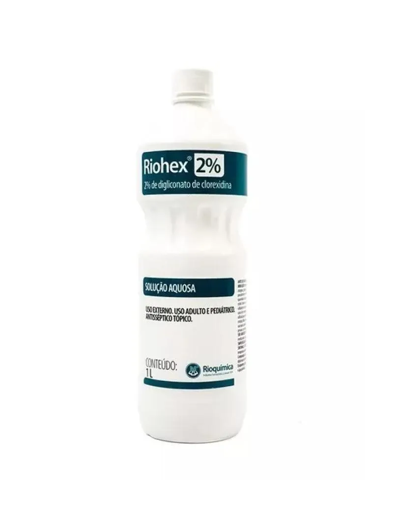 CLOREXIDINA 2% AQUOSA 1000ML RIOQUIMICA RIOHEX