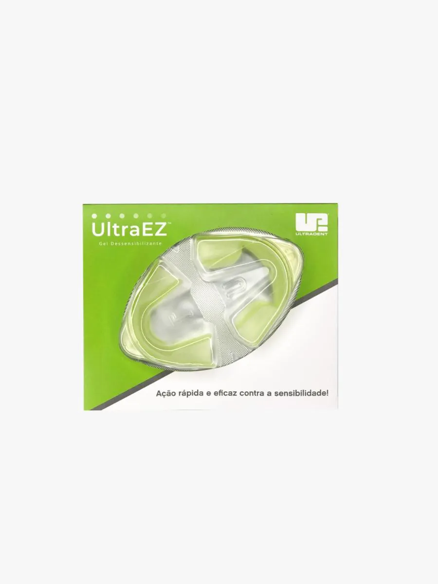 GEL DESSENSIBILIZANTE ULTRAEZ TRAY COM 1 PAR DE MOLDEIRAS
