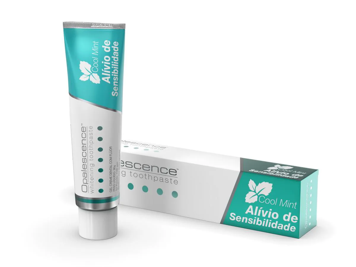 PASTA DE DENTE OPALESCENCE WHITENING COOL MINT ALÍVIO DE SENSIBILIDADE 90G