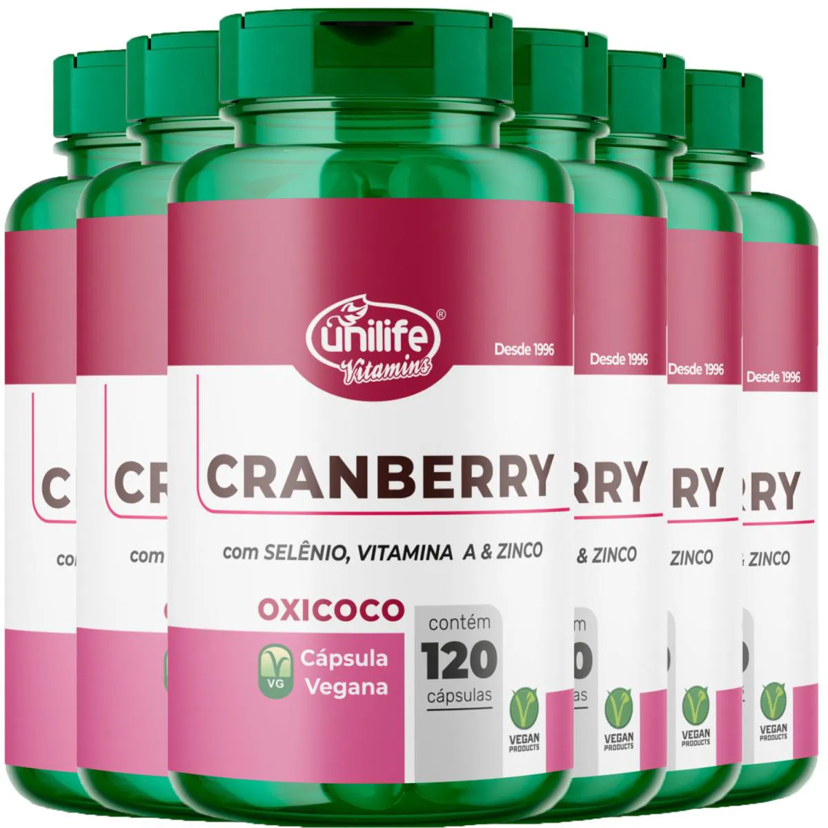 Cranberry 6 x 120 Cápsulas Unilife