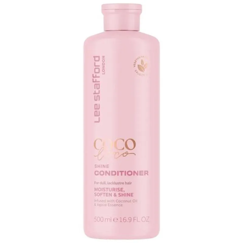 Condicionador Lee Stafford Coco Loco Shine Hidratação Profunda 500ml