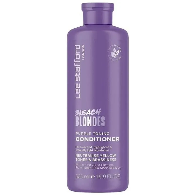 Condicionador Tonalizante Bleach Blondes Purple Lee Stafford 500ml