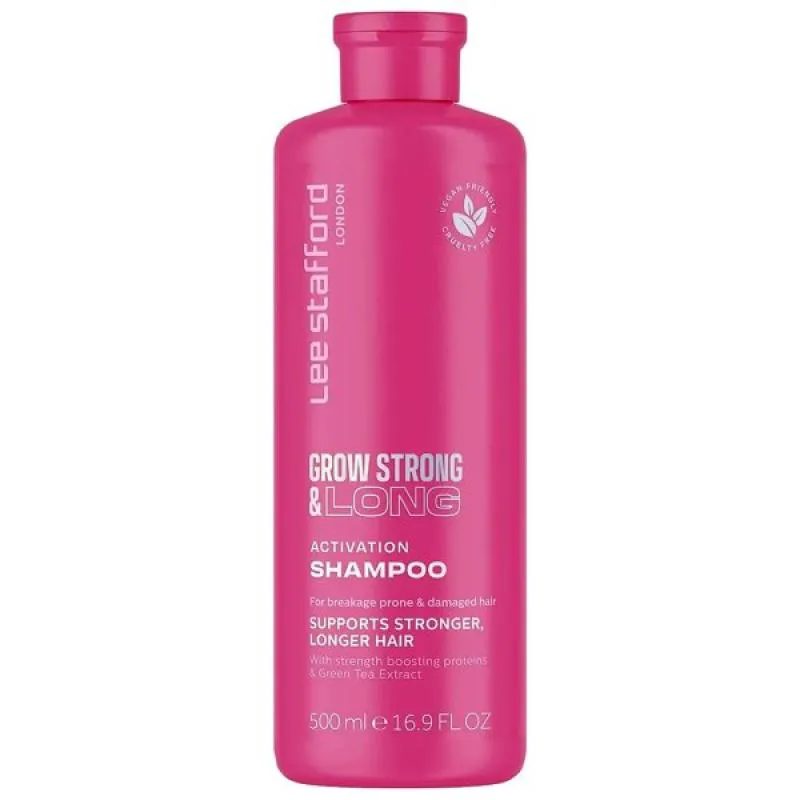 Shampoo de Ativação Grow Strong & Long Lee Stafford 500ml