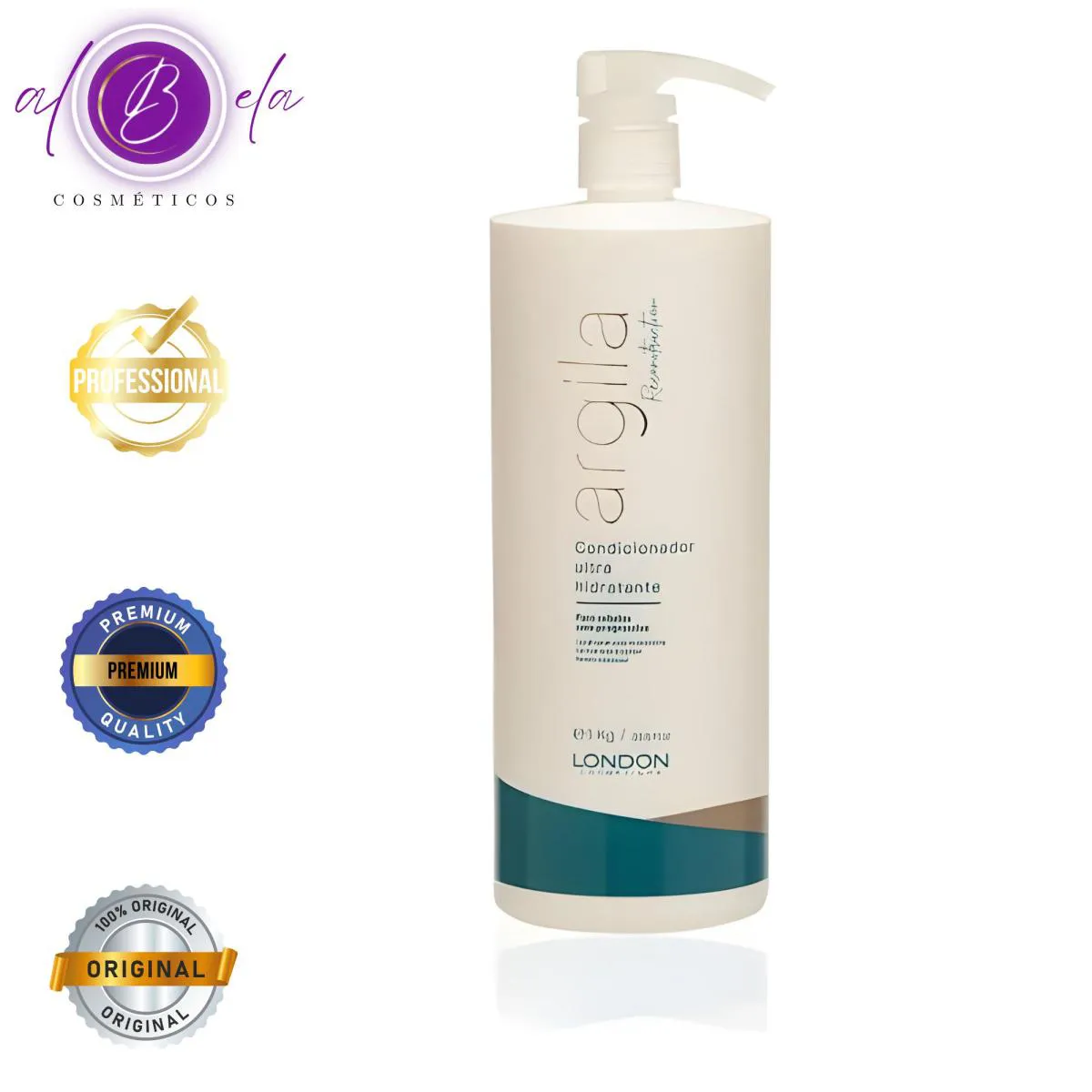 Condicionador 1kg Argila Reconstruction | London Cosméticos