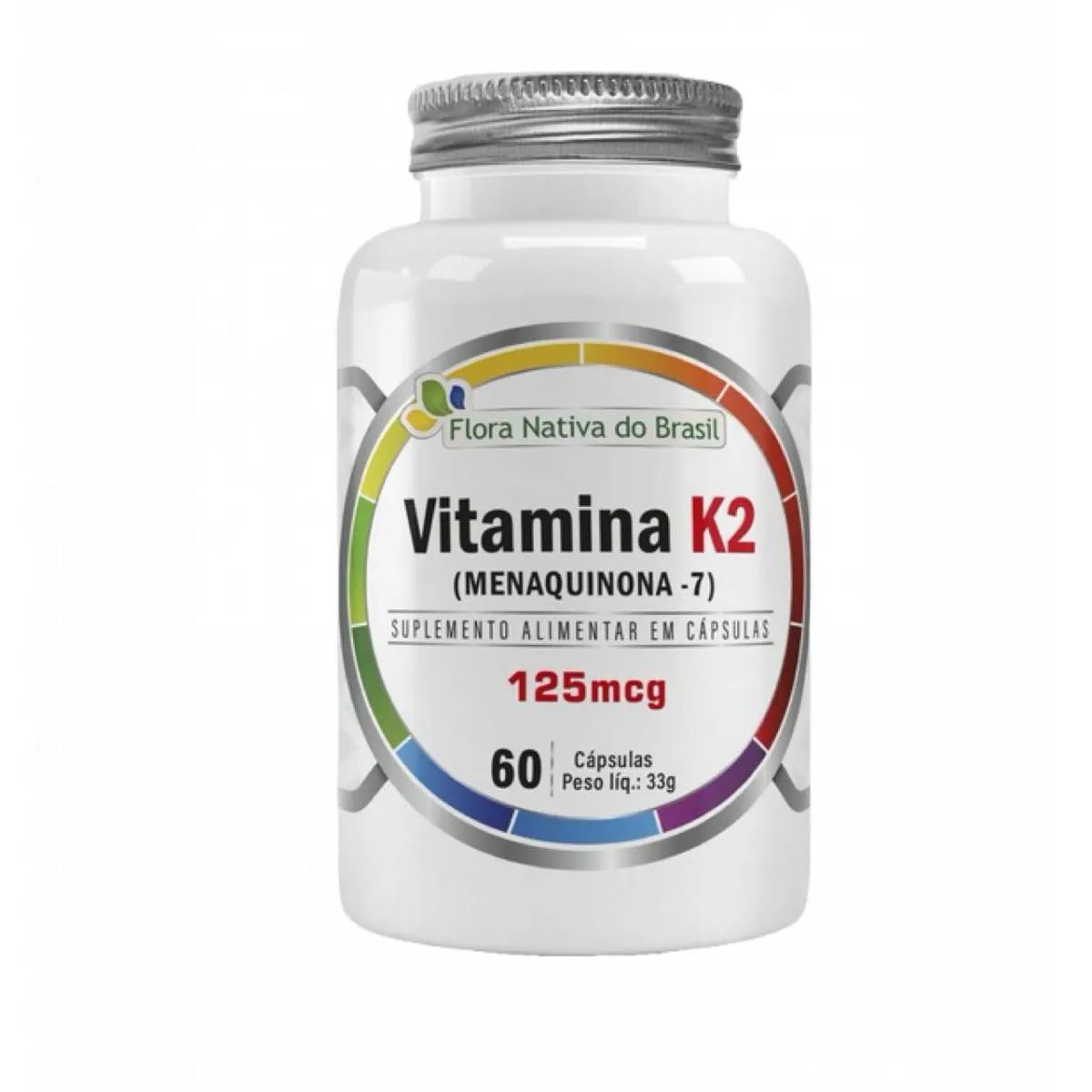 Vitamina K2 - 60 Cápsulas - Flora Nativa