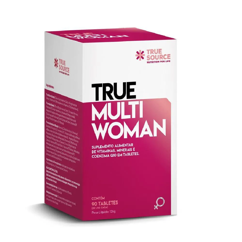 Multivitamínico True Multiwoman 90 Capsulas – True Source Natural