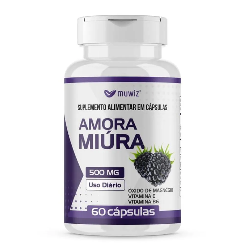 Amora Miura 60 cápsulas 500mg Muwiz