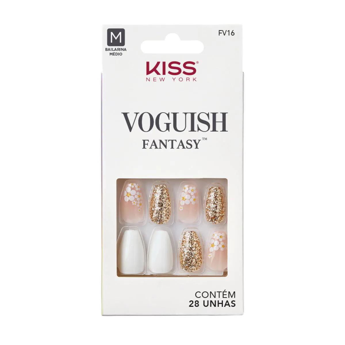 Unha Postiça Voguish Fantasy Beach Vibes - Kiss New York