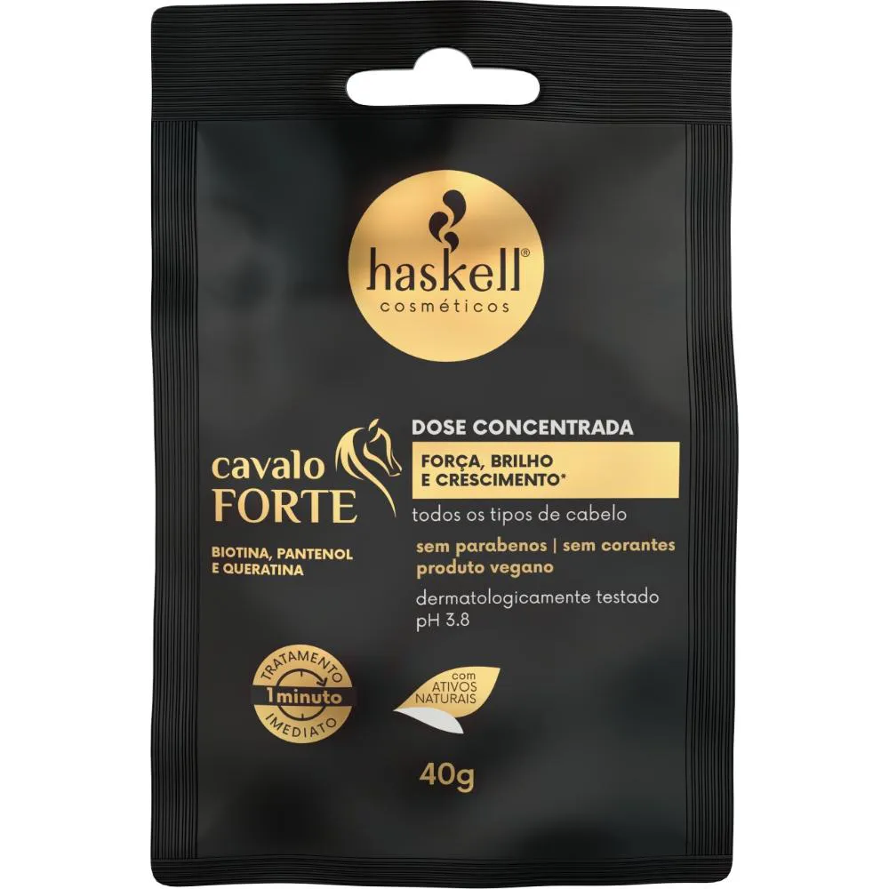 Haskell Cavalo Forte Dose Concentrada 40g Tratamento 1 Min