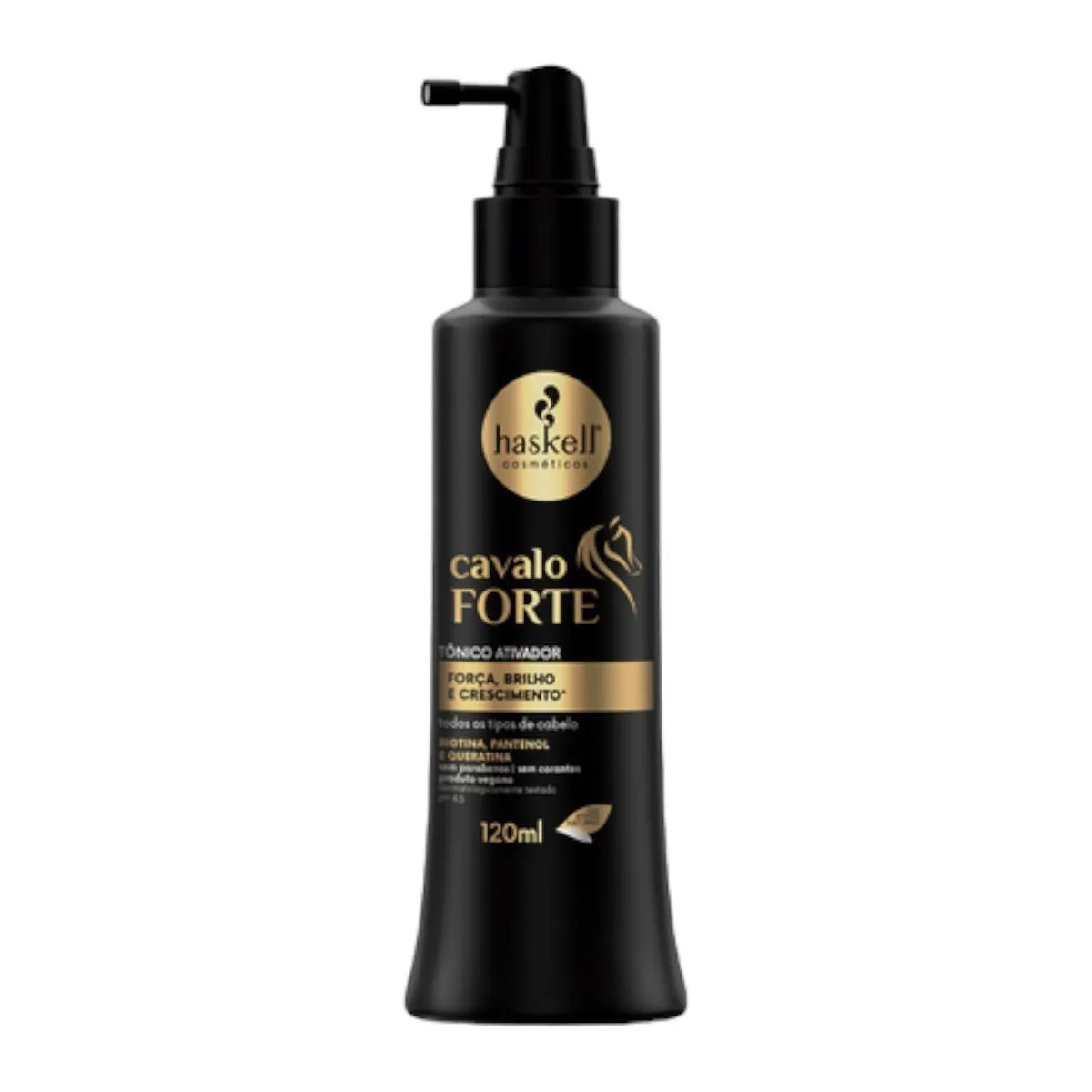 Haskell Cavalo Forte Tônico Ativador Força Brilho Crescimento 120 ML