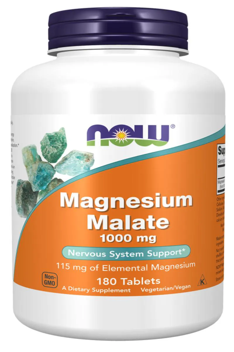 Malato de Magnésio 1000mg 180 Tabletes
