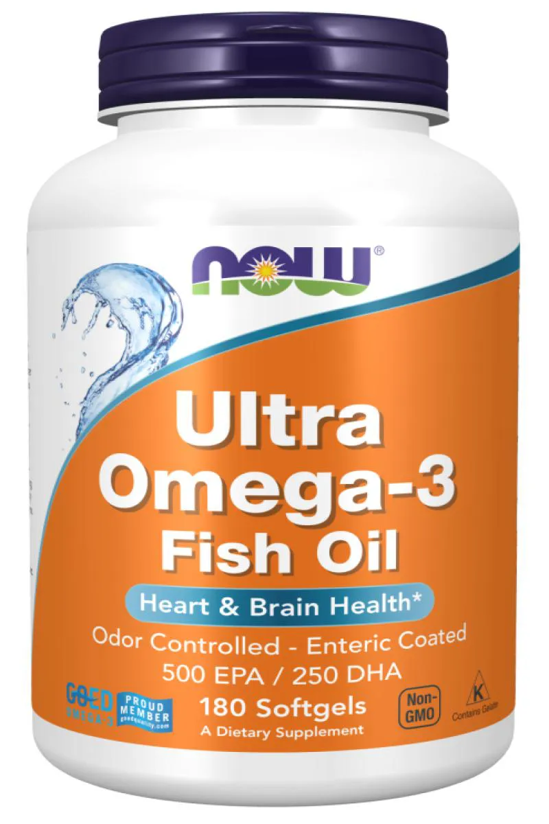 Ultra Omega-3 500 EPA/250 DHA 180 Capsulas Gelatinosas
