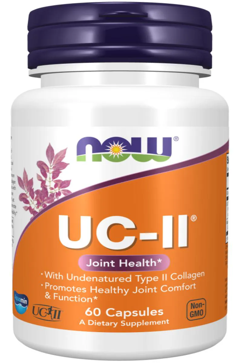 Colágeno Tipo Ii Uc-Ii 40mg Now Foods 60 Cápsulas
