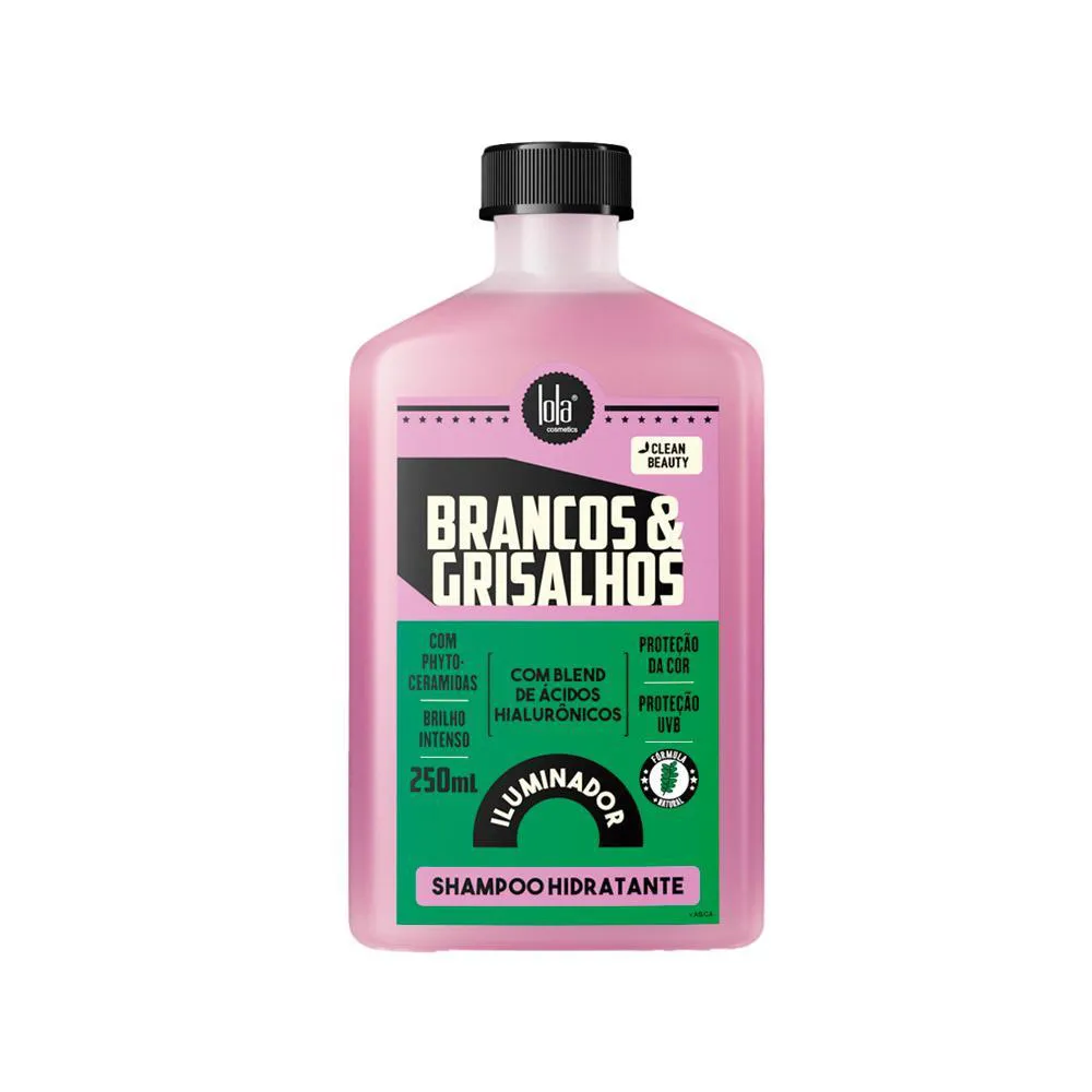 Lola Cosmetics Brancos E Grisalhos Shampoo Hidratante 250ml