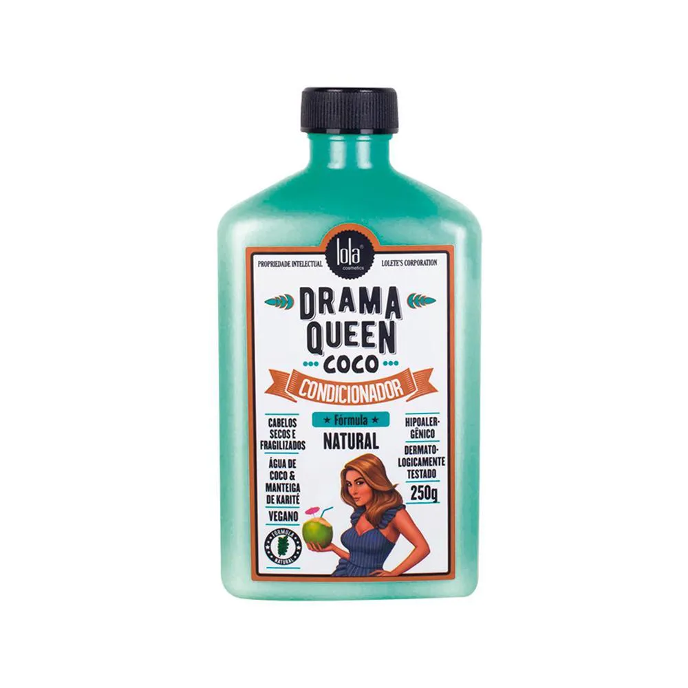 Condicionador Lola Cosmetics Drama Queen Coco Reparação 250g