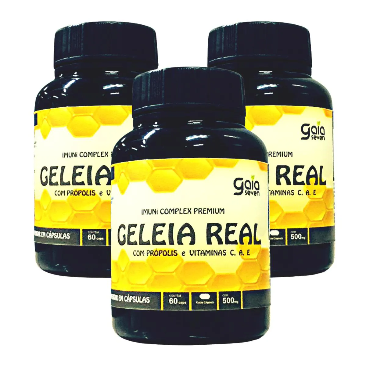 3 Geleia Real Liofilizada E Propolis Fortalece A Imunidade
