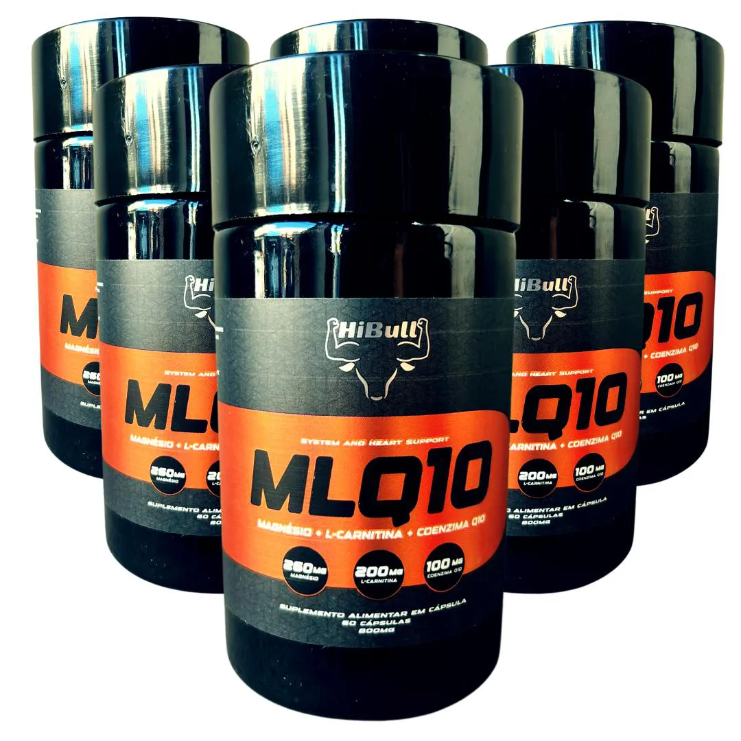 Trio Cardio Essencial Kit Com 6 - MLQ10 800mg 60 Cápsulas