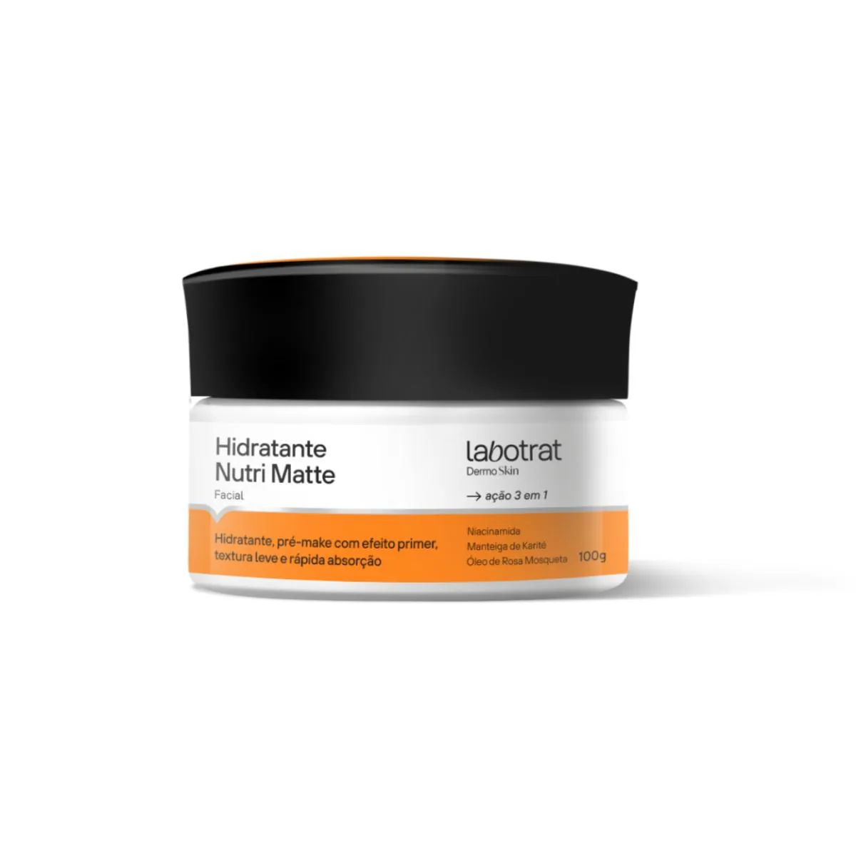 Creme Hidratante Facial Primer Nutrição Matte Labotrat 100g