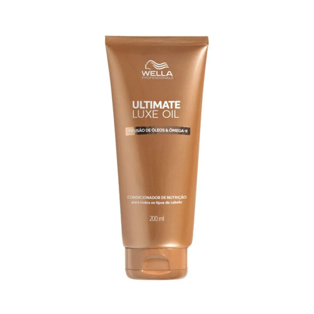 Condicionador Wella Professionals Ultimate Luxe Oil Hidratação Profunda 200ml