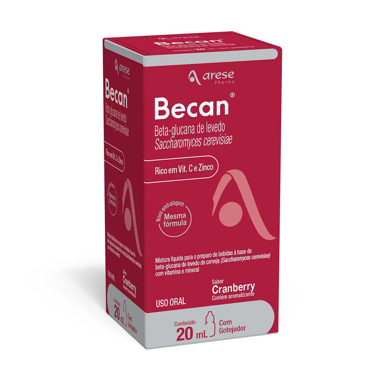 Polivitamínico Becan Cranberry Gotas 20ml