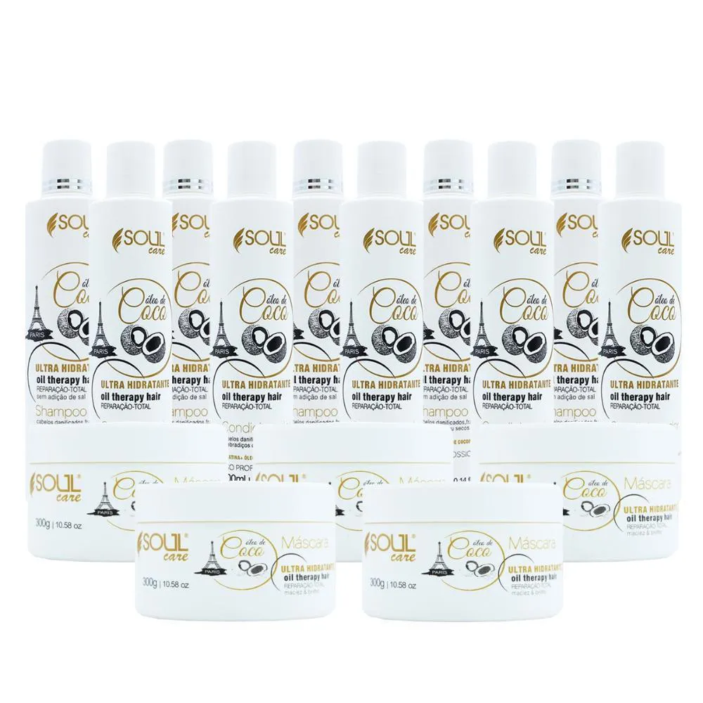 Shampoo Condicionador Máscara Assany Paris Soul Care 15 Produtos Atacado