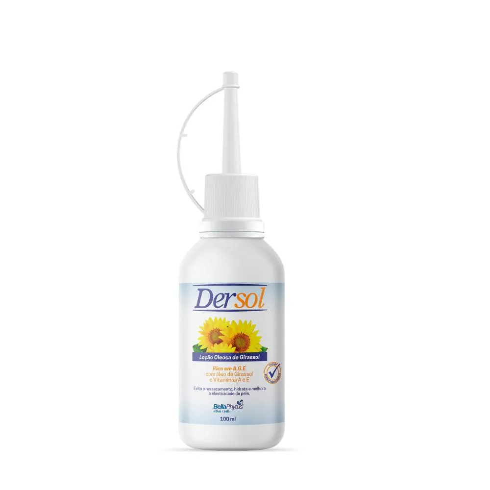 DERSOL OLEO DE GIRASSOL (A.G.E) 100ML ALMOTOLIA