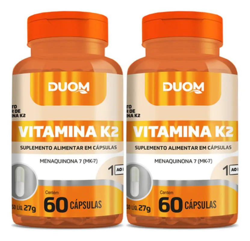 Vitamina K2 2 X 60 Cápsulas Duom
