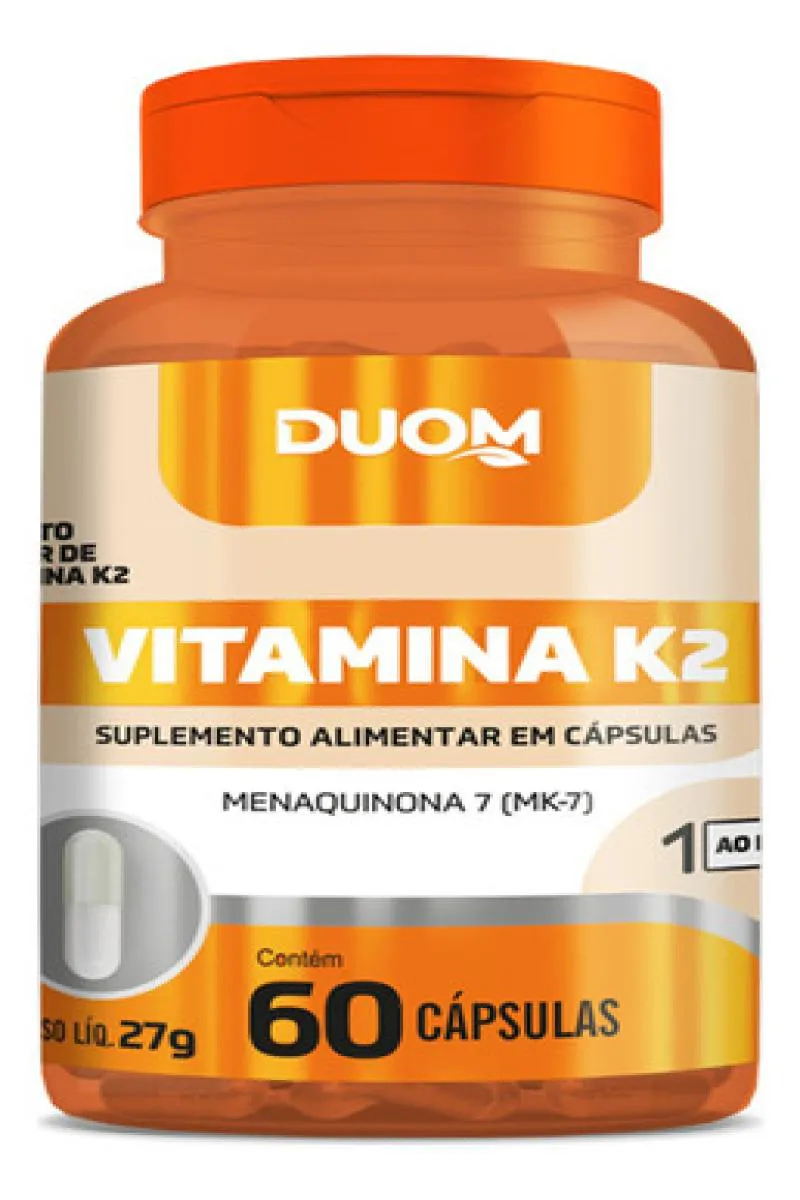Vitamina K2 60 Cápsulas Duom