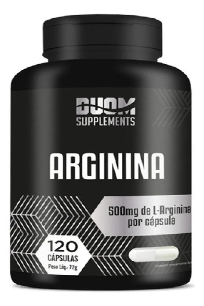 Arginina 120 Cápsulas Duom