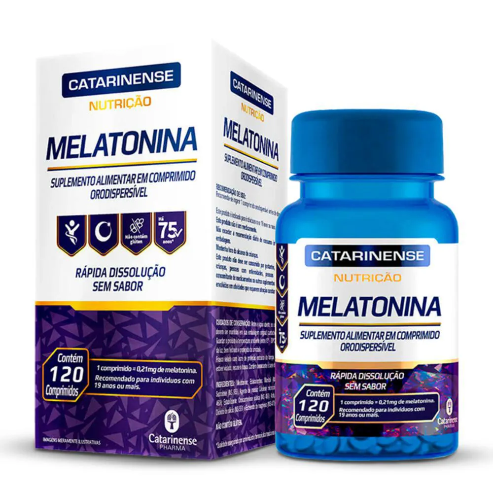 Melatonina Catarinense 120 comprimídos
