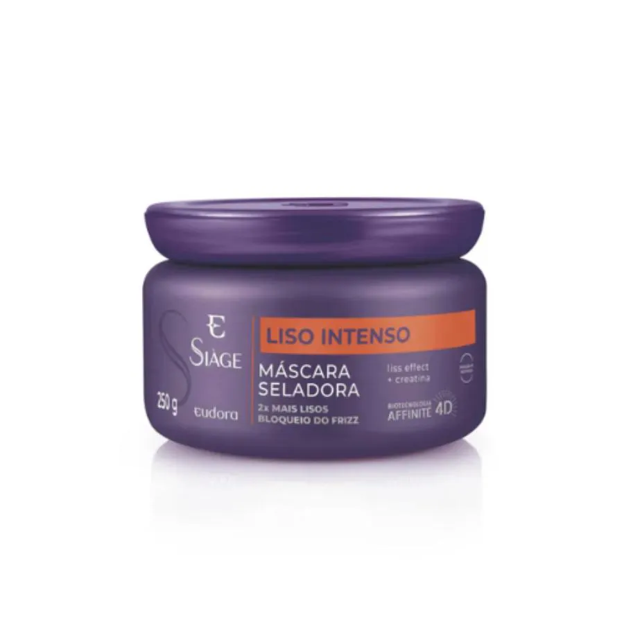 Máscara Seladora Liso Intenso Siàge 250g - Eudora