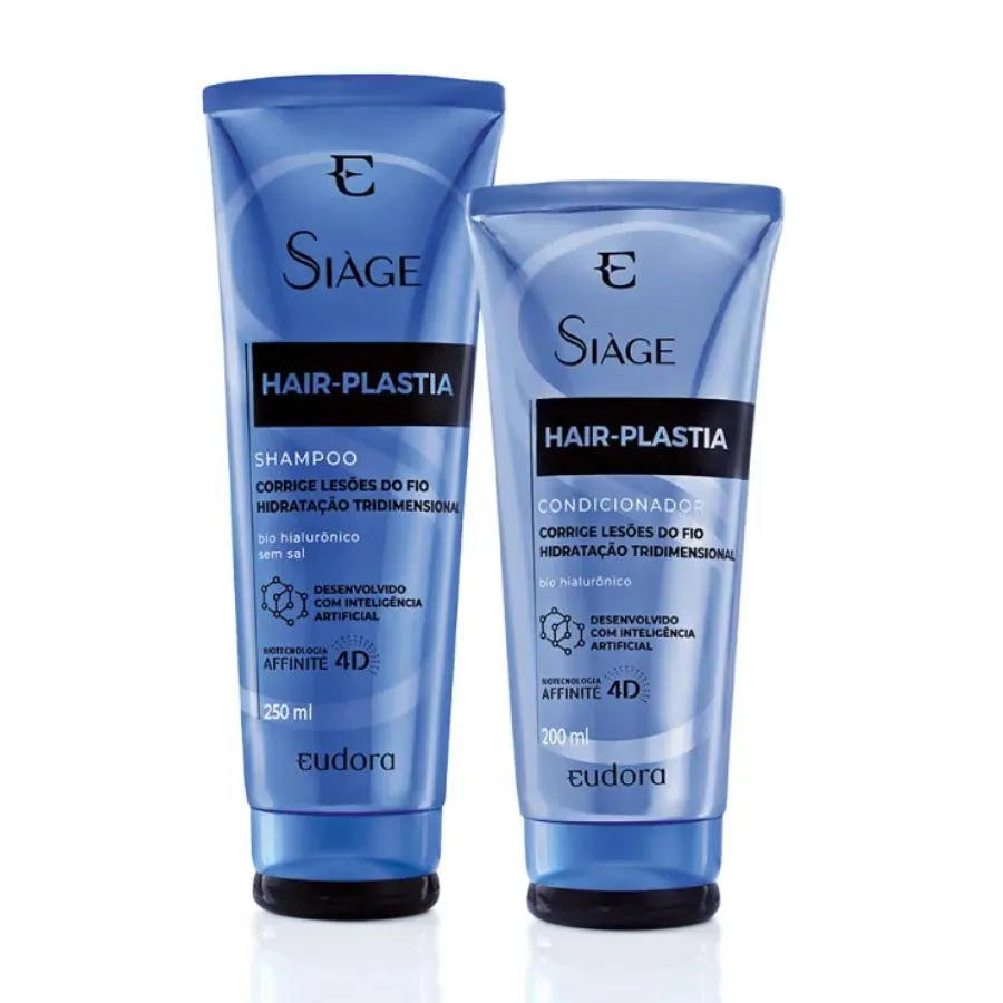 Kit Hair Plastia Shampoo + Condicionador Siàge  - Eudora