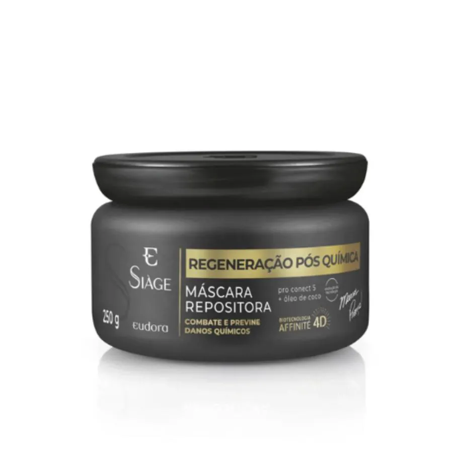 Máscara Repositora Regeneração Pós Química 250g Siàge - Eudora