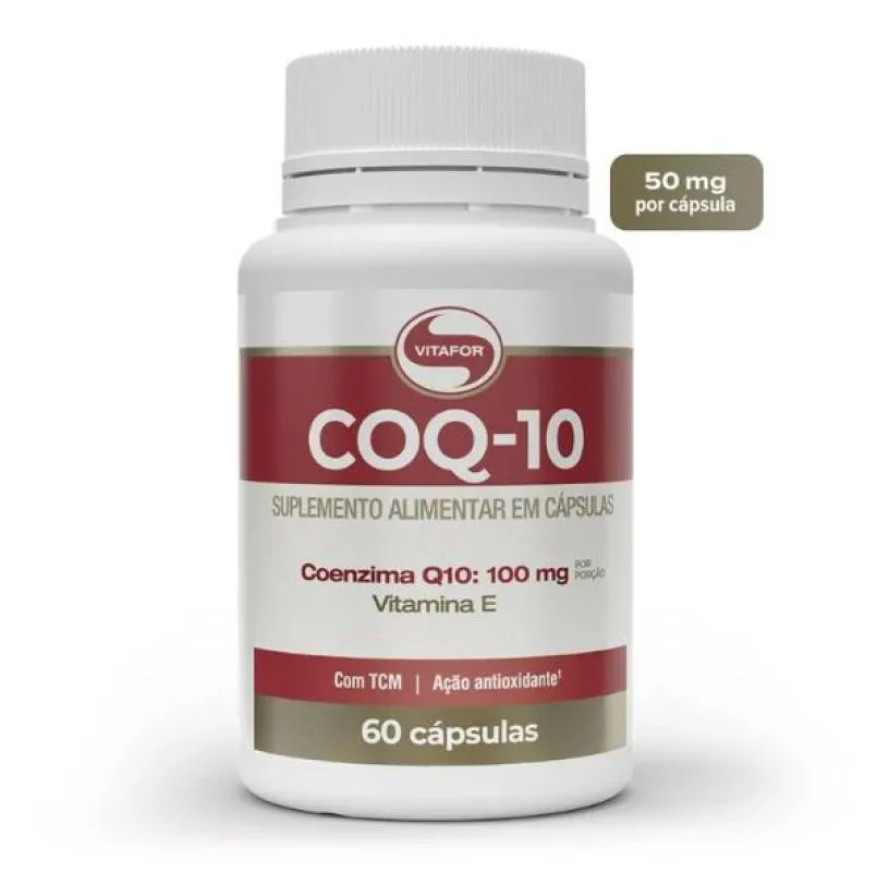 Coenzima Q10 60 Capsulas 100mg Vitafor