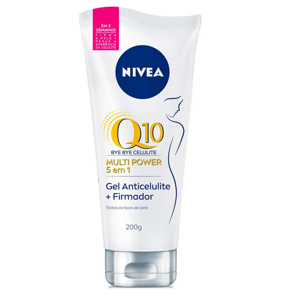 Gel Corporal Nivea Bye Bye Celulite Firmador 200g