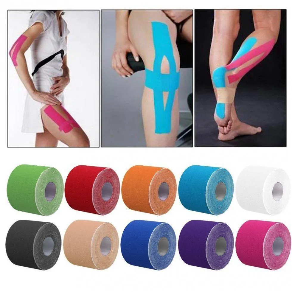 Bandagem Elástica Neuromuscular - Cor: Laranja