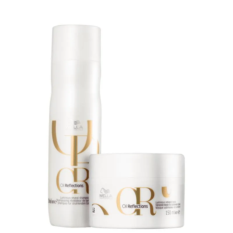Kit Wella Professionals Oil Reflections Mask Duo (2 Produtos)