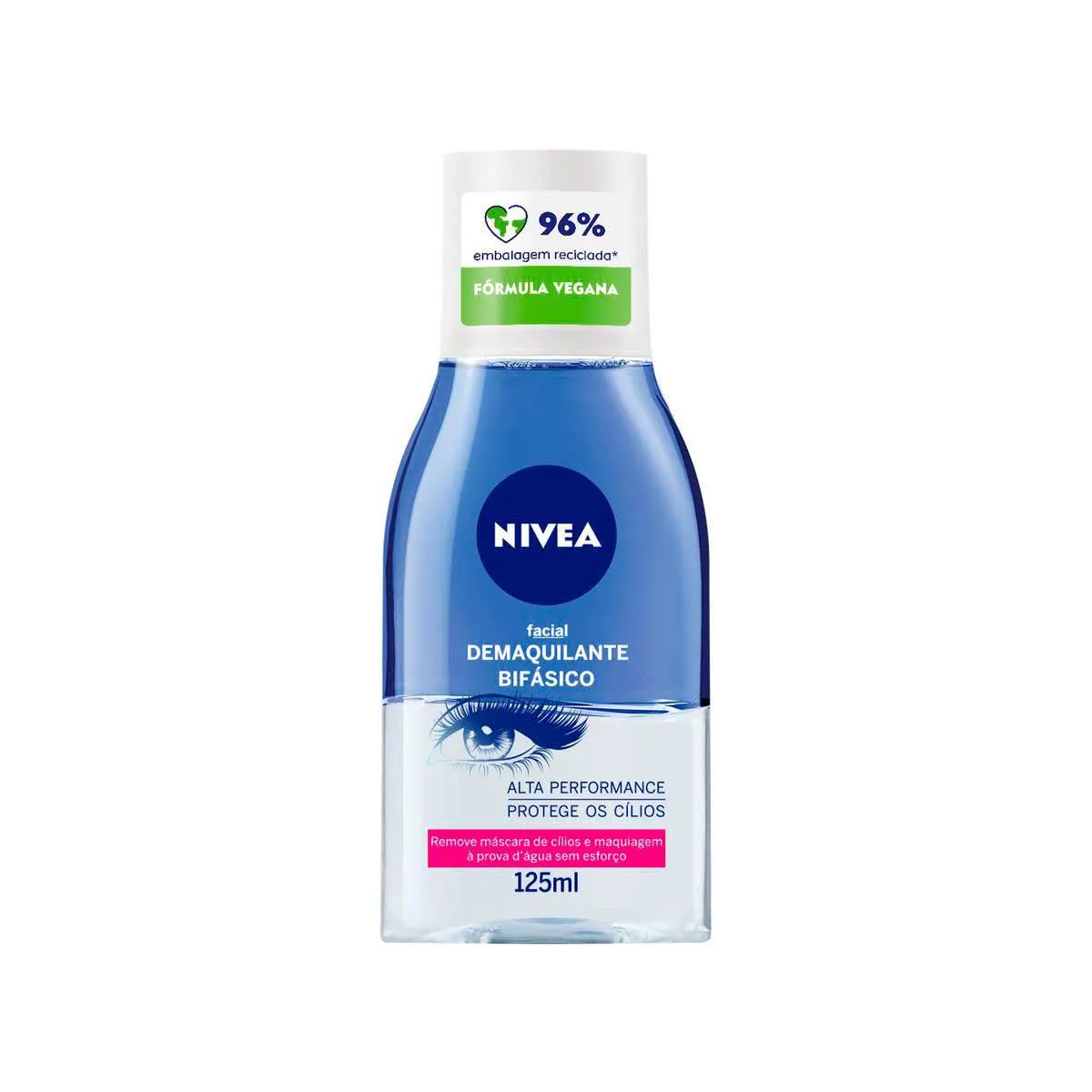 Demaquilante Bifásico Nivea com 125ml