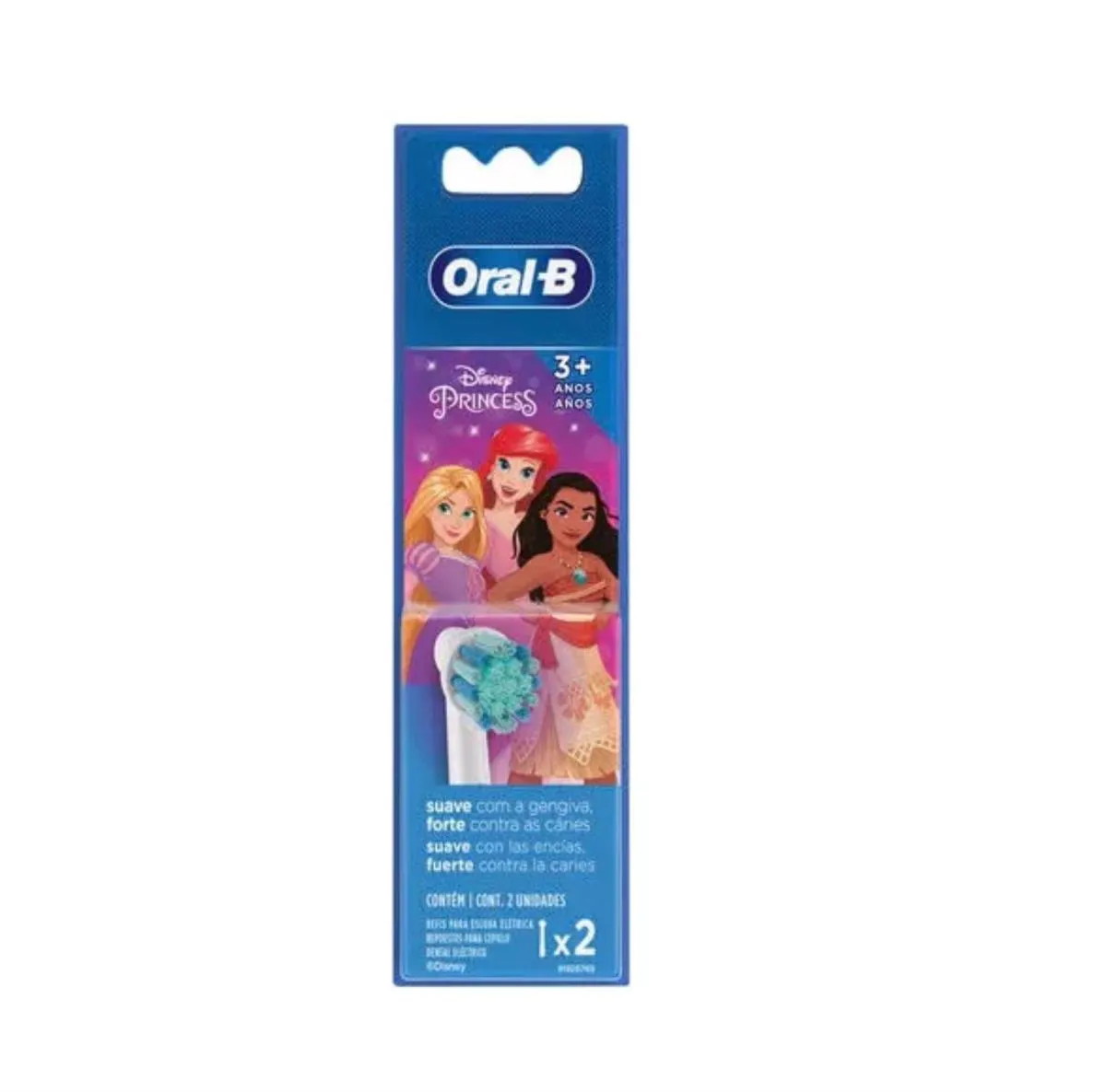 Refil Escova Elétrica  Disney Princesas 2 Uni - Oral-b