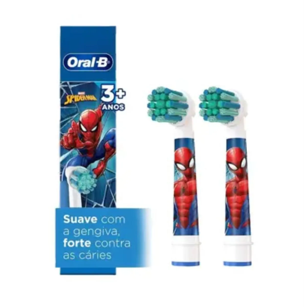 Refil Escova Elétrica Kids Spiderman 2un - Oral-B