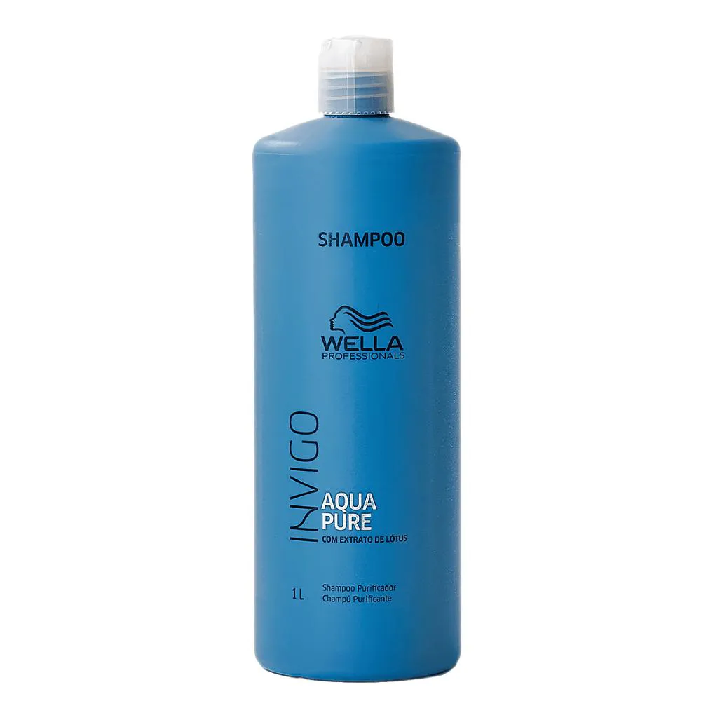 Shampoo Antirresíduos Balance Aqua Pure Wella 1l