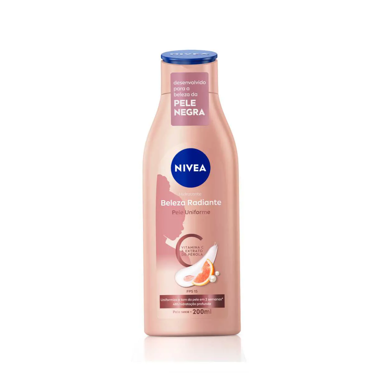 Hidratante Corporal Nivea Beleza Radiante Pele Uniforme 200ml