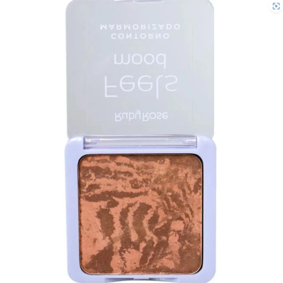 Paleta De Contorno Marmorizado Feels Mood - Ruby Rose Medium