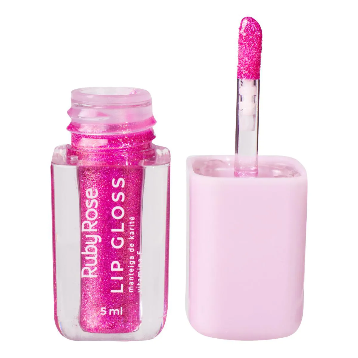 Lip Gloss Glitter Brilhante Ruby Rose - Todas as Cores Firework